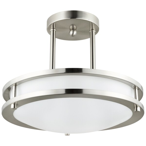 Sunlite 12-in. LED Pendant Double Band Trim Flush Mnt Lght, 15W, 1050 Lumens, 30K/40K/50K, Dimmable, 80 CRI 87783-SU - main